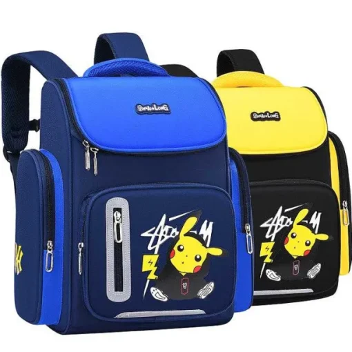 Pkm.store Rucksäcke & Taschen-Schul Rucksack Mit Pikachu Pokemon Motiv