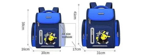 Pkm.store Rucksäcke & Taschen-Schul Rucksack Mit Pikachu Pokemon Motiv
