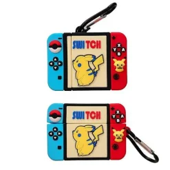 Pkm.store Sonstiges Merchandise-Schutzhulle Im Nintendo Switch-Style Fur Apple Airpods 1, 2, 3 Und Pro Kopfhorer