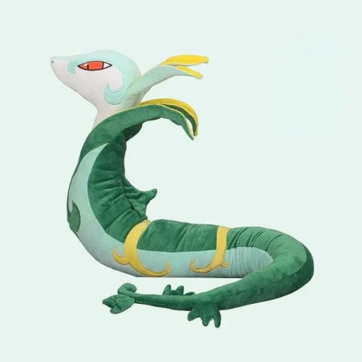 Pkm.store Pokemon Kuscheltiere-Serperior Serpiroyal Stofftier Pokemon (Ca. 110Cm)