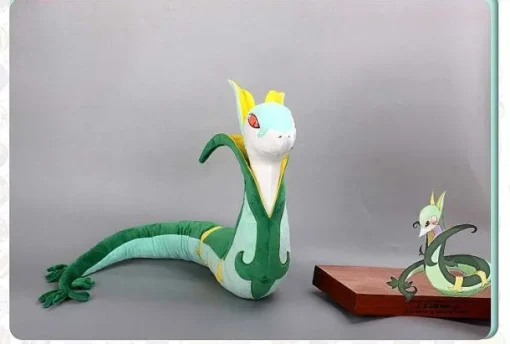 Pkm.store Pokemon Kuscheltiere-Serperior Serpiroyal Stofftier Pokemon (Ca. 110Cm)