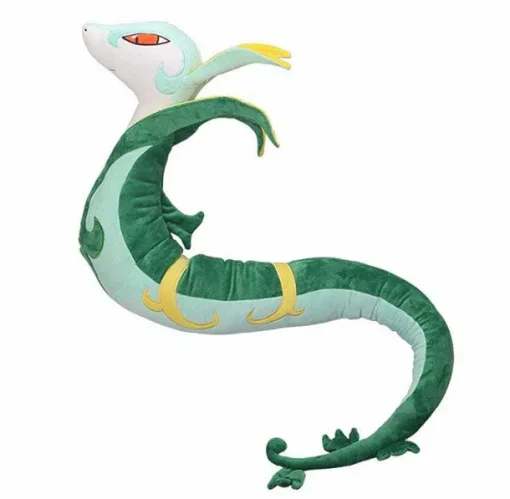 Pkm.store Pokemon Kuscheltiere-Serperior Serpiroyal Stofftier Pokemon (Ca. 110Cm)