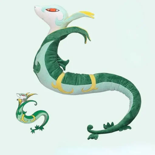 Pkm.store Pokemon Kuscheltiere-Serperior Serpiroyal Stofftier Pokemon (Ca. 110Cm)