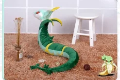 Pkm.store Pokemon Kuscheltiere-Serperior Serpiroyal Stofftier Pokemon (Ca. 110Cm)