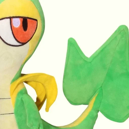 Pkm.store Pokemon Kuscheltiere-Serpifeu Snivy Kuscheltier Pokemon (Ca. 40Cm)