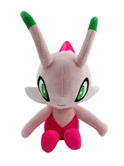 Pkm.store Pokemon Kuscheltiere-Shiny Celebi Plusch Pokemon (Ca. 23Cm)