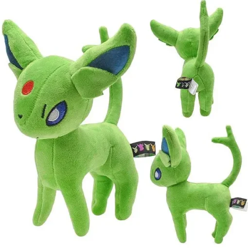 Pkm.store Pokemon Kuscheltiere-Shiny Feelinara, Psiana, Aquana Oder Evoli Kuscheltiere Pokemon (16-23Cm)