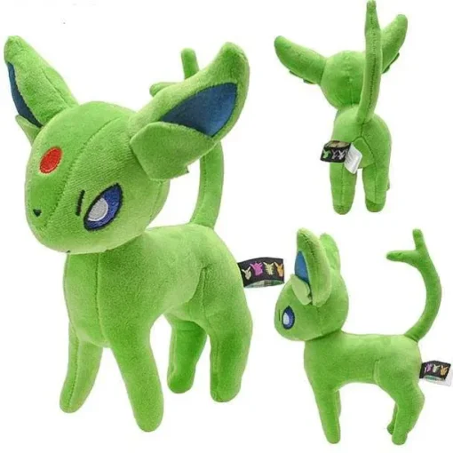 Pkm.store Pokemon Kuscheltiere-Shiny Feelinara, Psiana, Aquana Oder Evoli Kuscheltiere Pokemon (16-23Cm)