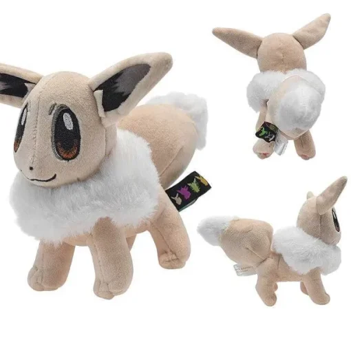 Pkm.store Pokemon Kuscheltiere-Shiny Feelinara, Psiana, Aquana Oder Evoli Kuscheltiere Pokemon (16-23Cm)