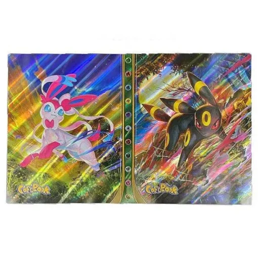 Pkm.store Pokemon Sammelalbum-Shiny Pokemon Sammel Album Fur 240 Pokemon Karten