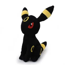 Pkm.store Pokemon Kuscheltiere-Sitzender Nachtara / Umbreon Plusch Pokemon (Ca. 25Cm)