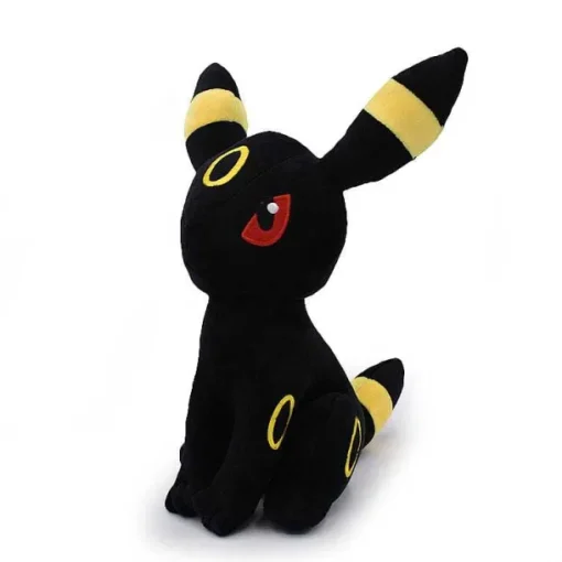Pkm.store Pokemon Kuscheltiere-Sitzender Nachtara / Umbreon Plusch Pokemon (Ca. 25Cm)