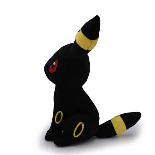 Pkm.store Pokemon Kuscheltiere-Sitzender Nachtara / Umbreon Plusch Pokemon (Ca. 25Cm)