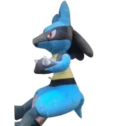Pkm.store Pokemon Kuscheltiere-Sitzender Xxl Lucario Plusch Puppe Pokemon (Ca. 48Cm)