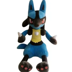Pkm.store Pokemon Kuscheltiere-Sitzender Xxl Lucario Plusch Puppe Pokemon (Ca. 48Cm)