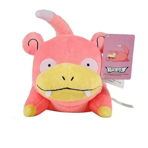 Pkm.store Pokemon Kuscheltiere-Slowpoke Flegmon Pokemon Stofftier (Ca. 25Cm)