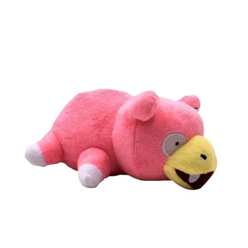 Pkm.store Pokemon Kuscheltiere-Slowpoke Flegmon Pokemon Stofftier (Ca. 25Cm)
