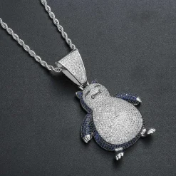 Pkm.store Pokemon Schmuck-Snorlax Relaxo Hip Hop Kette