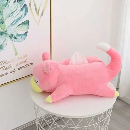 Pkm.store Sonstiges Merchandise-Snorlax Relaxo Oder Slowpoke Flegmon Pluschige Papiertuch Spender