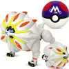 Pkm.store Pokemon Spielzeug-Solgaleo Figur Mit Pokeball Pokemon Spielzeug