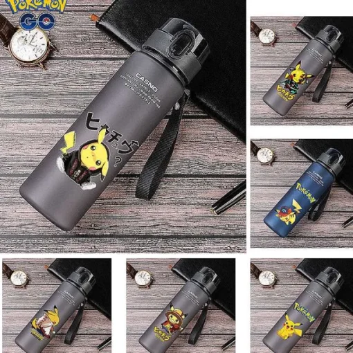 Pkm.store Sonstiges Merchandise-Sport Und Trinkflasche Mit Pokemon Pikachu Motiv