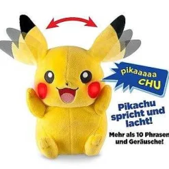 Pkm.store Pokemon Kuscheltiere-Sprechender Pikachu Kuschel Pokemon - Pikachu Spricht Und Lacht