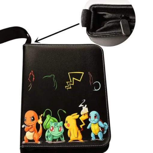 Pkm.store Sonstiges Merchandise-Stabile Pokemon Sammel Karten Schutz Tasche Fur 200 Oder 400 Karten