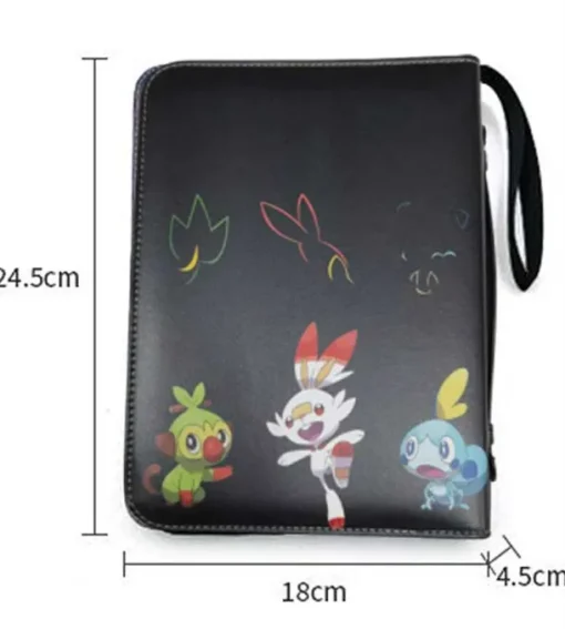 Pkm.store Sonstiges Merchandise-Stabile Pokemon Sammel Karten Schutz Tasche Fur 200 Oder 400 Karten