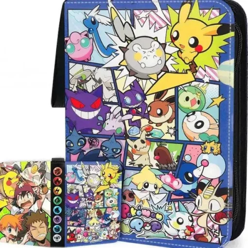 Pkm.store Pokemon Sammelalbum-Stabile Sammelmappe Fur 400 Pokemon Karten