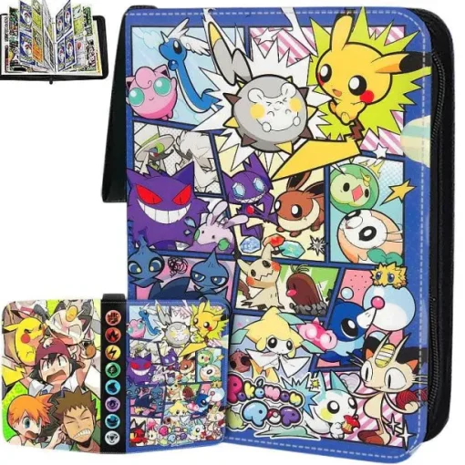 Pkm.store Pokemon Sammelalbum-Stabile Sammelmappe Fur 400 Pokemon Karten