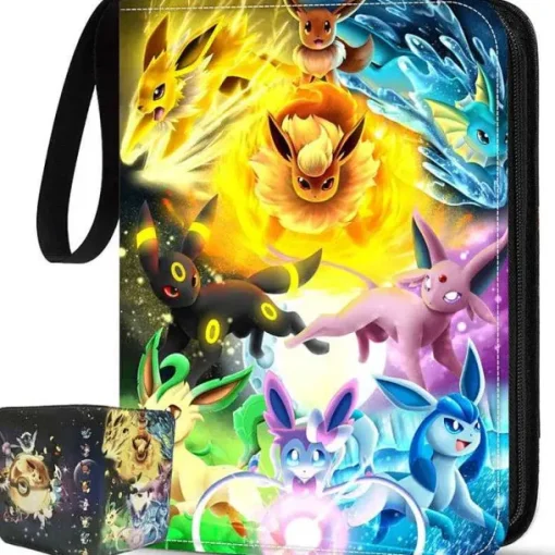 Pkm.store Pokemon Sammelalbum-Stabile Sammelmappe Fur 400 Pokemon Karten