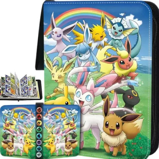 Pkm.store Pokemon Sammelalbum-Stabile Sammelmappe Fur 400 Pokemon Karten