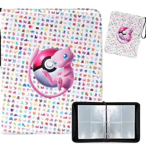 Pkm.store Pokemon Sammelalbum-Stabile Sammelmappe Fur 400 Pokemon Karten