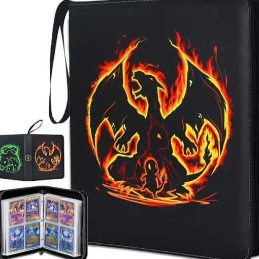 Pkm.store Pokemon Sammelalbum-Stabile Sammelmappe Fur 400 Pokemon Karten