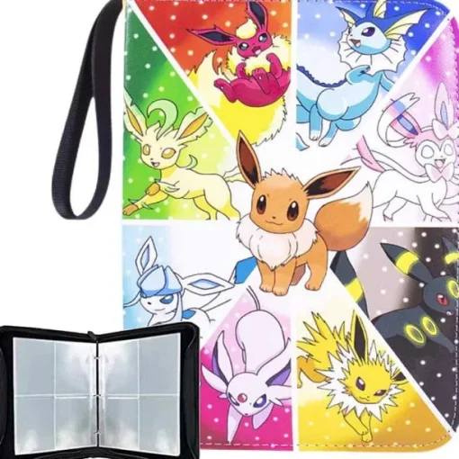 Pkm.store Pokemon Sammelalbum-Stabile Sammelmappe Fur 400 Pokemon Karten
