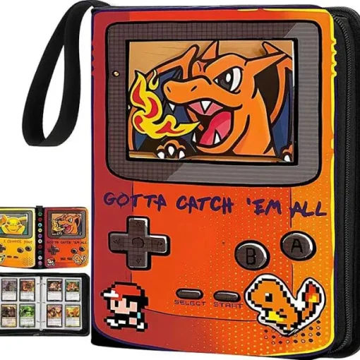 Pkm.store Pokemon Sammelalbum-Stabile Sammelmappe Fur 400 Pokemon Karten