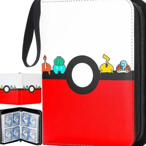 Pkm.store Pokemon Sammelalbum-Stabile Sammelmappe Fur 400 Pokemon Karten