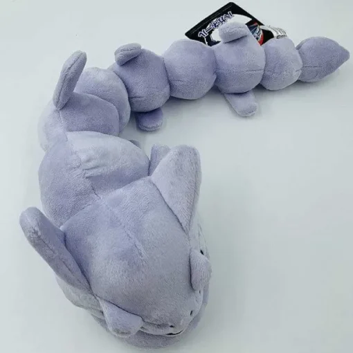 Pkm.store Pokemon Kuscheltiere-Stahlos Steelix Pokemon Kuscheltier (Ca. 55X15X10Cm)