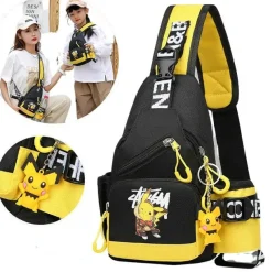 Pkm.store Sonstiges Merchandise-Stylische Schultertasche Fur Kinder Im Pikachu Look