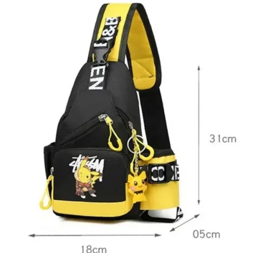 Pkm.store Sonstiges Merchandise-Stylische Schultertasche Fur Kinder Im Pikachu Look