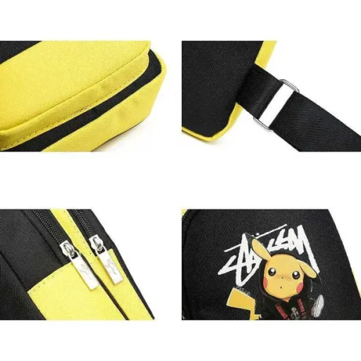 Pkm.store Rucksäcke & Taschen-Stylishe Pikachu Sling Bag Schulter Tasche