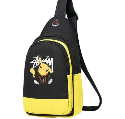 Pkm.store Rucksäcke & Taschen-Stylishe Pikachu Sling Bag Schulter Tasche