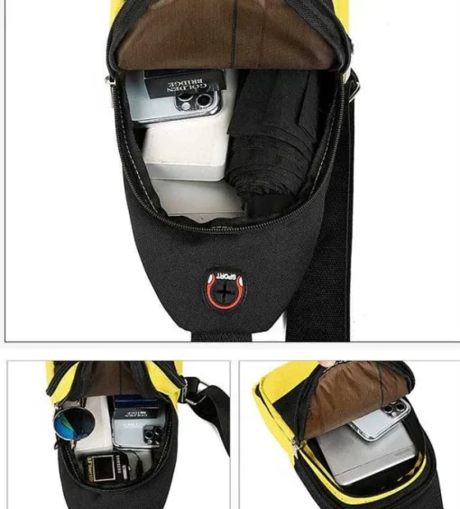 Pkm.store Rucksäcke & Taschen-Stylishe Pikachu Sling Bag Schulter Tasche