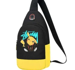 Pkm.store Rucksäcke & Taschen-Stylishe Pikachu Sling Bag Schulter Tasche