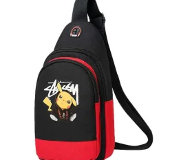 Pkm.store Rucksäcke & Taschen-Stylishe Pikachu Sling Bag Schulter Tasche