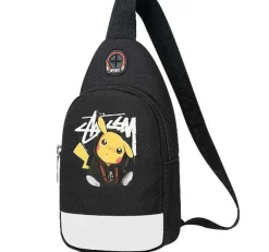 Pkm.store Rucksäcke & Taschen-Stylishe Pikachu Sling Bag Schulter Tasche