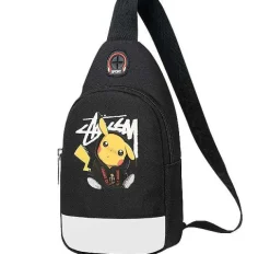 Pkm.store Rucksäcke & Taschen-Stylishe Pikachu Sling Bag Schulter Tasche