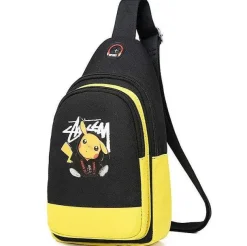 Pkm.store Rucksäcke & Taschen-Stylishe Pikachu Sling Bag Schulter Tasche