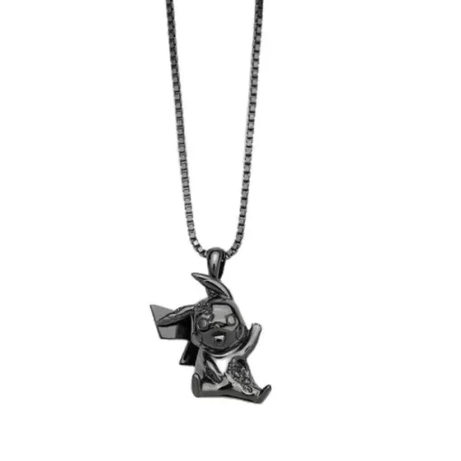 Pkm.store Pokemon Schmuck-Stylishe Pokemon Halsketten In Gold Oder Silber