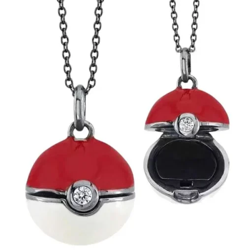 Pkm.store Pokemon Schmuck-Stylishe Pokemon Halsketten In Gold Oder Silber